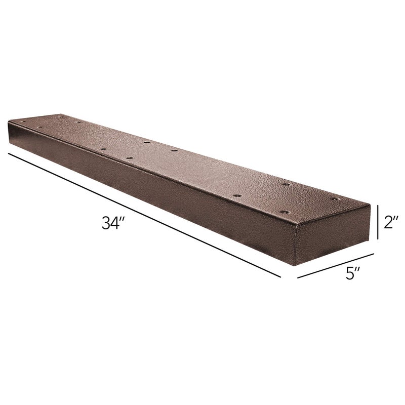 Mail Boss 7143 Box Spreader Bar for Three-Mailbox Applications, 3, Bronze - Image 5